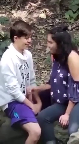 Sister Jerks Brother Off In Public With Love